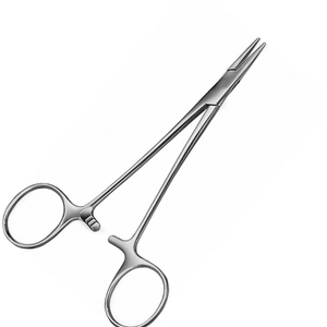 Portaagujas de 6,5 pulgadas de grado quirúrgico personalizable Olsen HEGAR con insertos de carburo de tungsteno, fórceps industriales DIY - Product Image 2