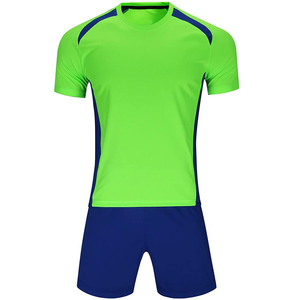 Wholesale 100% Polyester Top Quality Customization Logo Print Soccer Uniforms Set Best Sale New Design Soccer Uniform For Men's - Product Image 1