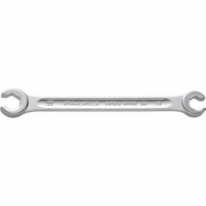 ประแจแหวนเปิด Stahlwille แบบเมตริก ดีไซน์โค้งงอเพื่อการจับที่ดีที่สุดและการใช้งานที่สะดวกสบาย - Product Image 3