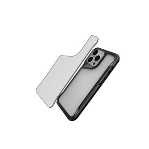 เคสซิลิโคนเหลวสีเทาเข้ม รุ่น T-Max Series สำหรับ iPhone 15 Pro Max  แบบนิ่ม ทันสมัย รุ่น 11pro - Product Image 4