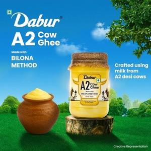 Ghee de vache naturel Dabur A2 à base de plantes, 100% pur, ghee ayurvédique, soutenant la santé quotidienne, la digestion et l'énergie - Product Image 4
