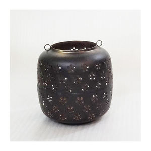 Premium Style Handmade Metal <b>T</b>-<b>Light</b> Hanging Lantern Different Shape Hanging Lantern Decoration Hollow Out Fancy <b>Candle</b> Holder - Product Image 1