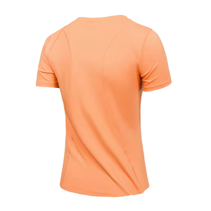 Venta al por mayor superventas 100% Pollyster logotipo personalizado impresión en blanco señoras camiseta mujeres camisetas - Product Image 2
