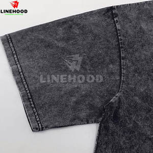 Conjuntos de camiseta y pantalones cortos informales de verano para hombres de calidad superior Colores personalizados con lavado ácido Hecho del mejor material - Product Image 4