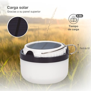 Torcia LED Solare da Campeggio Ricaricabile USB 5W (GSC 201840003) - Product Image 5
