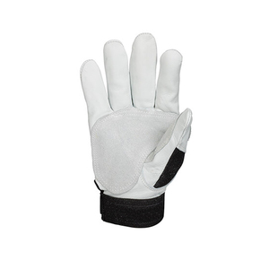Gants de mécanicien de qualité supérieure très vendus Gants de sécurité en polyester Gants en cuir de chèvre avec logo personnalisé - Product Image 3