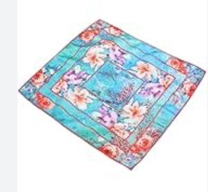Pañuelo de algodón, bufanda estampada colorida, diseño personalizado, cuadrado, precio más bajo, el mejor pañuelo de seda de poliéster, hecho a mano, otras bufandas - Product Image 4