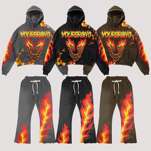 Sweat-shirts pour hommes en coton 100% éponge, poids lourd, personnalisables avec votre propre logo et impression sur écran, 2025 - Product Image 4