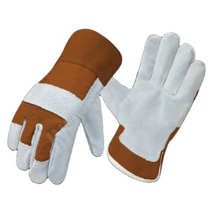 ถุงมือหนังวัวแท้คุณภาพพรีเมียม ทนทาน นุ่มสบาย เหมาะสำหรับงานอุตสาหกรรม งานเชื่อม และงานยกของในแคนาดา - Product Image 4