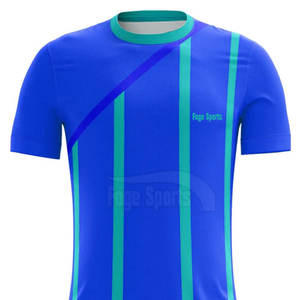 Uniforme de fútbol de hombre deportivo Foge al por mayor con logotipo personalizado uniforme de poliéster 100% de manga corta de secado rápido de alta calidad - Product Image 4