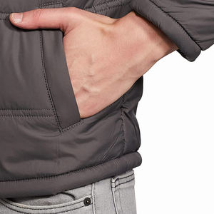 Chaquetas con capucha de nailon para hombre, ropa informal a la moda, a prueba de viento, para adultos, para invierno, 100% - Product Image 5