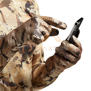 Fabriqué en polyester de qualité supérieure, imperméable, antidérapant, avec sangle de poignet réglable, gants de chasse en plein air, personnalisez votre propre design - Product Image 2