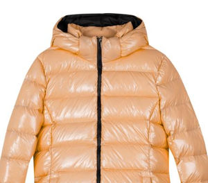 Latest Style Fashion High Quality Warm Winter Knitted Nylon Puffer Jacket Casual Streetwear Wholesale Windproof Hooded Women - Product Image 4