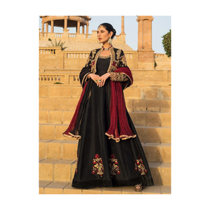 Bollywood <b>Kurta</b> Shalwar With Dupatta Designer <b>Women</b> High Quality Winter Dress Top Pakistani Dress - Product Image 5