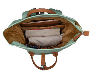 Sac à dos unisexe végétalien élégant Pugmark en polyester hydrofuge avec compartiment étanche pour ordinateur portable pour étudiants - Product Image 5