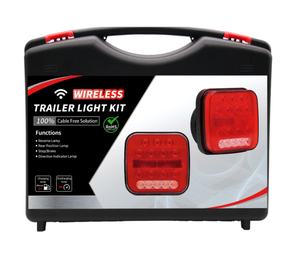 <span class=keywords><strong>Feux</strong></span> <span class=keywords><strong>arrière</strong></span> LED <span class=keywords><strong>sans</strong></span> <span class=keywords><strong>fil</strong></span> magnétiques 12V-24V avec fonctions de freinage, de clignotement et de marche <span class=keywords><strong>arrière</strong></span>, faciles à installer, pour situations d'urgence sur <span class=keywords><strong>remorque</strong></span> - Product Image 2