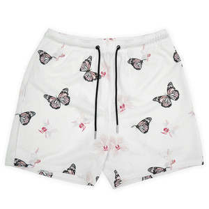 Pantalones cortos de malla de Anime transpirables High Street con logotipo personalizado para hombres, pantalones cortos de carga con estampado de sublimación/Dtg de tamaño de EE. UU., suministro OEM - Product Image 2