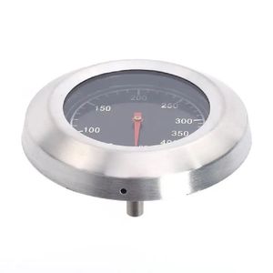 AEK-Tech BJ-3J-3 เครื่องวัดอุณหภูมิเตาอบบาร์บีคิวอุณหภูมิสูงพร้อมจอแสดงผล LCD สแตนเลสสตีลสัญญาณเตือนอุณหภูมิสูง 60-430C - Product Image 3