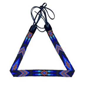 Beaded Custom Hatband With Embroidery Designs Seed Beads Strap Adjustable Cowboy Fedora Accessories Handmade Decor - Product Image 6