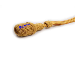 Officiers de cérémonie Fil de lingot tricoté confortable Noeud de sabre Utilisation extérieure durable pour équipement de défense personnelle - Product Image 1