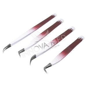 Pince à cils de qualité professionnelle Artistes Applicateur en acier inoxydable écologique Outil de manucure Artiste de cils de marque privée - Product Image 5