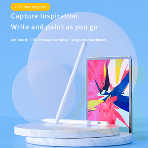 Stylet pour appareils à écran tactile Écriture sans retard de rejet de la paume Stylet Crayon pour tablette Ipad Blanc - Product Image 3