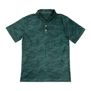 T-shirts de golf respirants pour hommes les plus vendus ajustement à séchage rapide personnalisé votre propre conception 100% polo en polyester - Product Image 5