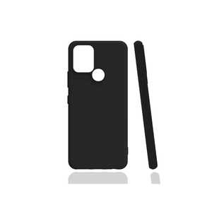 Funda Protectora de Silicona Netzy Premium SAFA Biye para Infinix Hot 10 5G 4G - Negra con Electrochapado - Product Image 1