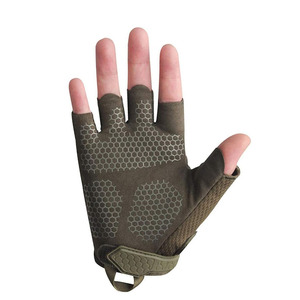 Guantes Tácticos Profesionales de Cuero para Tiro, Dedos Completos, Unisex, Deportes al Aire Libre, Nudillos Reforzados, Venta al por Mayor de Fábrica - Product Image 5