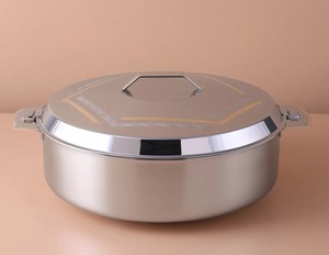 Casserole traditionnelle en acier inoxydable faite chauffe-plats ustensiles de cuisine maison hôtel fête de mariage buffet utilisation en gros - Product Image 3