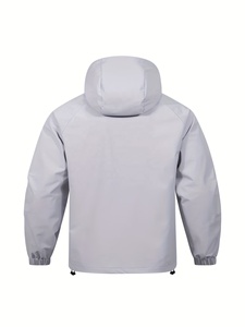 New Design Rain <b>Jacket</b> Windbreaker High Quality <b>Men</b> Sport Wind Breaker Spring <b>Jackets</b> For <b>Men</b> <b>Half</b>-<b>Zip</b> Solid Color Casual Wear - Product Image 2