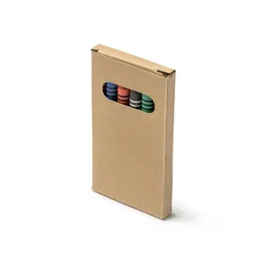 Set di 6 Pastelli a Cera Personalizzati Pegasus - Gadget Premium su Misura - Product Image 2