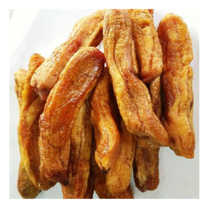 Collation de banane séchée vietnamienne, faite avec des bananes mûres entières, savourez des bananes séchées à mâcher avec ananas, mangue et autres chips de fruits - Product Image 5