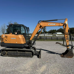 En Stock Mini excavadora con motor EPA sobre orugas, miniexcavadora CX57C con caja usada a la venta - Product Image 1