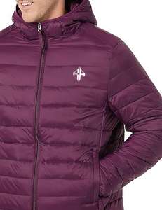 Top New Trending SHINY PUFFER JACKET-Chaqueta acolchada púrpura para hombre Chaqueta de invierno hinchada con logotipo personalizado de invierno de ATLANTIC - Product Image 4