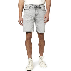 Short en jean pour hommes 100% coton de haute qualité motif solide vêtements d'entraînement décontractés Offre Spéciale pour une utilisation - Product Image 1