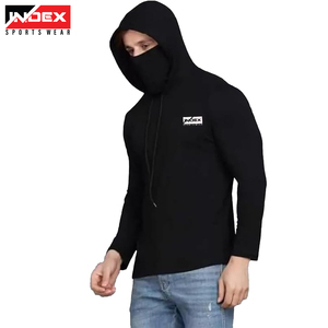 Sudadera con capucha con cordón y cremallera para hombre personalizada OEM con patrón de calavera 100% algodón temporada de invierno logotipo y diseño personalizados - Product Image 5