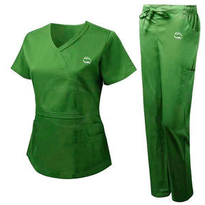 Uniformes Unisex Transpirables de Licra de Alta Calidad para Médicos y Enfermeras, Traje Médico Personalizado OEM - Product Image 1