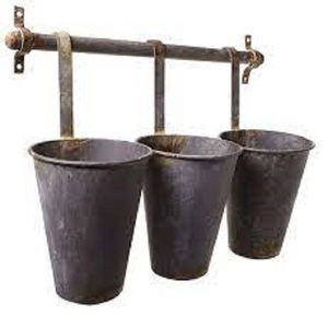 High Quality Metal <b>Wall</b> Planter Handmade Decorative Luxury Design Planter Galvanized Iron <b>Wall</b> Hanging Planter - Product Image 2