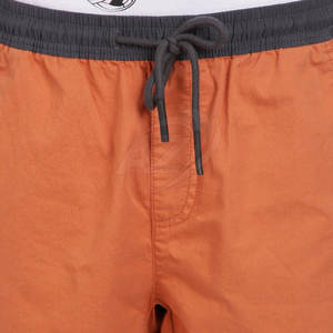 Pantalones cortos informales para hombre más vendidos 100% algodón hecho a medida cintura media transpirable secado rápido cierre con cordón patrón sólido para - Product Image 5