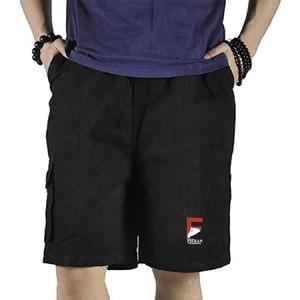 Fizzan International Short de sport de course à pied de haute qualité avec logo de marque personnalisé pour hommes XS-XXS spandex décontracté motif non tissé moyen - Product Image 4