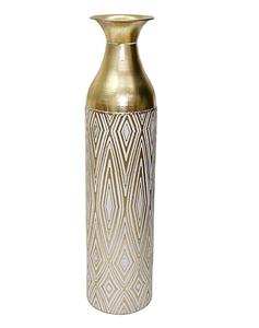 Florero de metal de alta calidad, florero de metal dorado resistente, jarrón de nuevo diseño para decoración, suministros para fiestas y eventos. - Product Image 6