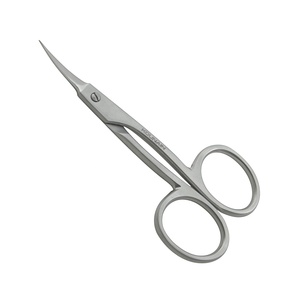 Ciseaux à cuticules professionnels KOUNAIN sur mesure, 9,0 cm, forme droite, acier inoxydable, lame incurvée tranchante, pour droitiers - Product Image 2