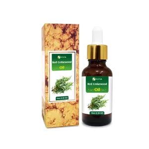 Aceite de madera de cedro rojo Salvia 100% puro y natural precio más bajo embalaje personalizado disponible