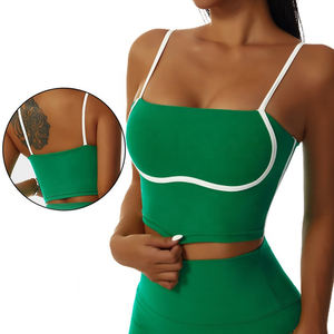 Nouveau design de vêtements de sport sans couture pour femmes soutien-gorge de sport grande taille ensemble de leggings taille haute ensembles de fitness et d'entraînement de yoga - Product Image 4