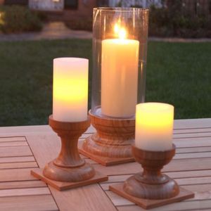 Nuevo Soporte para Velas de Madera Natural Lavihexco, en Forma de Cuenco, para Decoración del Hogar, Accesorios al por Mayor, Hecho a Mano en Vietnam, Tamaño Personalizable - Product Image 4