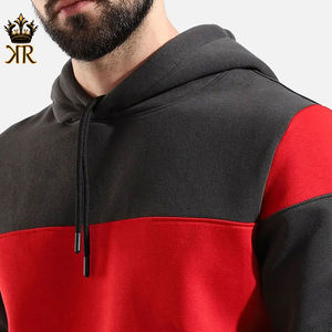 OEM Luxury Men's Pullover Hoodie Custom Casual Print High Quality 100% Cotton Fleece Pocket Design - Product Image 6
