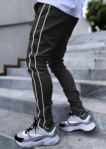 Pantalon de jogging décontracté de haute qualité pour hommes Vêtements d'entraînement légers avec cordon de serrage Usine directement vendue à bas prix - Product Image 2