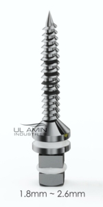 Tornillos expansores óseos UL AMIN, herramientas de implantes dentales, instrumentos para elevación sinusal, expansión ósea, acero inoxidable de alta calidad, CE - Product Image 2