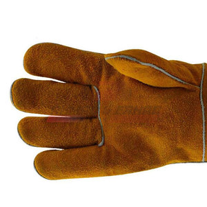 Gants de soudage en cuir de bonne qualité OEM Gants de soudage de construction imperméables Gants de soudage légers - Product Image 4
